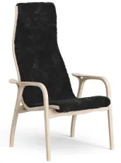 Lamino Vitpigmenterad Ek F&aring;rskinn Black - Swedese - Bonus M&ouml;bler