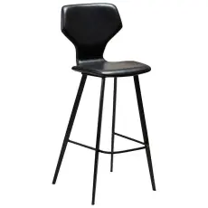 S.I.T H&ouml;g Konstl&auml;der Vintage, svarta ben Black - Dan-Form - Bonus M&ouml;bler