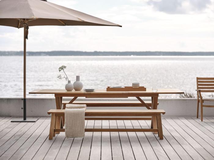 Bild 2, Keros 190 cm Teak - Brafab - Bonus Möbler