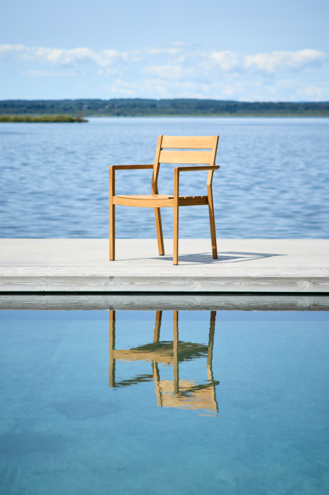 Bild 5, Delia Teak Karmstol Natur - Brafab - Bonus Möbler