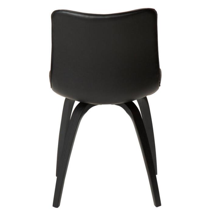 Bild 4, Glee Konstläder Vintage, svarta ben Black - Dan-Form - Bonus Möbler