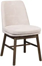 Amesbury Brunlackad ek / Ljusbeige - Rowico Home - Bonus M&ouml;bler