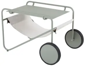 Poul Table Dusty Green / Offwhite - Brafab - Bonus M&ouml;bler