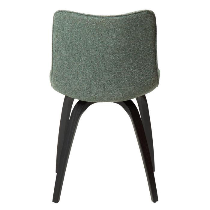 Bild 4, Glee Bouclétyg, svarta ben Pebble Green - Dan-Form - Bonus Möbler