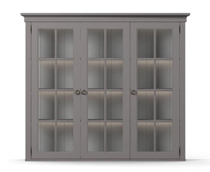 Bild 2, Stockholm 3 dörrar, glassidor Grey - Englesson - Bonus Möbler