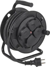 Kabelvinda Outdoor 4 st uttag 10 m - PR Home - Bonus M&ouml;bler