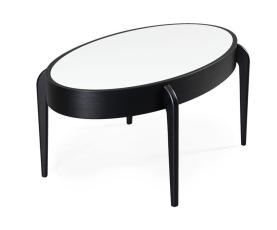 Center 120X65 cm Svartbetsad Ek - Bordbirger - Bonus M&ouml;bler