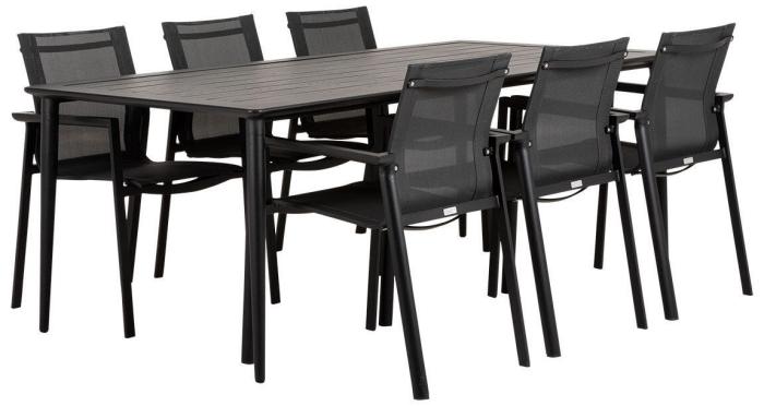 Bild 3, Nimes 200X98 cm Svart - Brafab - Bonus Möbler