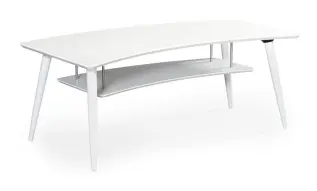 Polo Vit 120X62/52 cm Vitlack / Vitlack - Bordbirger - Bonus M&ouml;bler