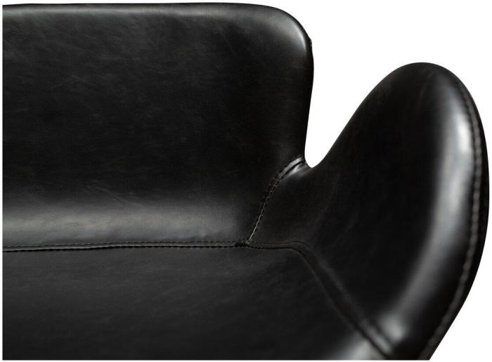 Bild 7, Gaia Låg Konstläder Vintage Black - Dan-Form - Bonus Möbler