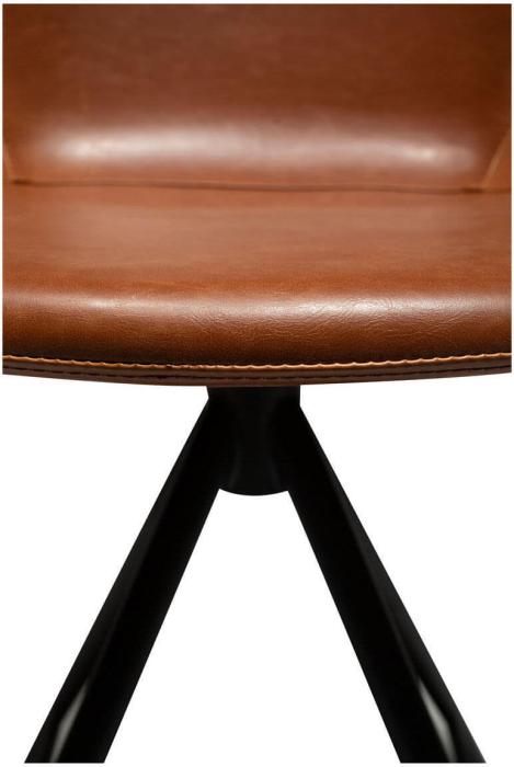 Bild 7, Gaia Låg Konstläder Vintage Light Brown - Dan-Form - Bonus Möbler