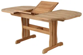 Melbourne 190-240X100 cm Teak - Brafab - Bonus M&ouml;bler