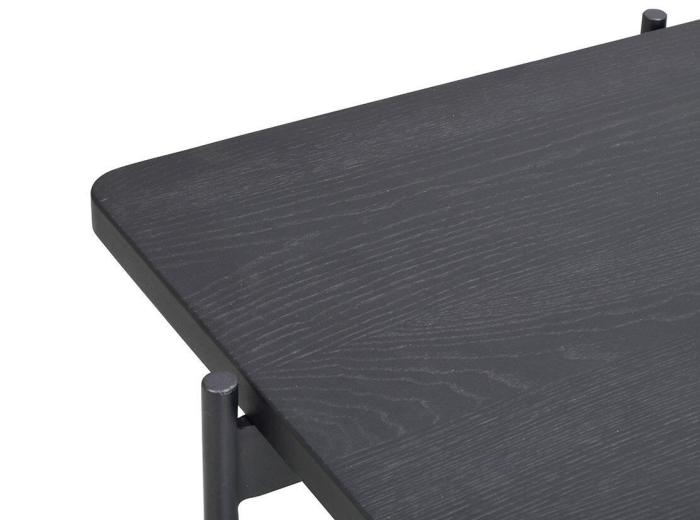 Bild 3, Shelton 145X60 cm Svart ask / Svart metall - Rowico Home - Bonus Möbler