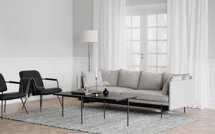 Bild 8, Shelton 145X60 cm Svart ask / Svart metall - Rowico Home - Bonus Möbler