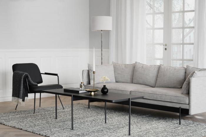 Bild 9, Shelton 145X60 cm Svart ask / Svart metall - Rowico Home - Bonus Möbler