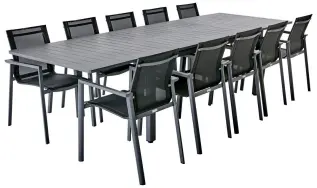 Lomma 194-312X100 cm och Delia Textilene - Brafab - Bonus M&ouml;bler
