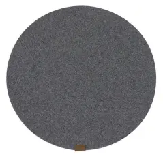 Vilma Ull Rund 60 cm Granit - Shepherd of Sweden - Bonus M&ouml;bler