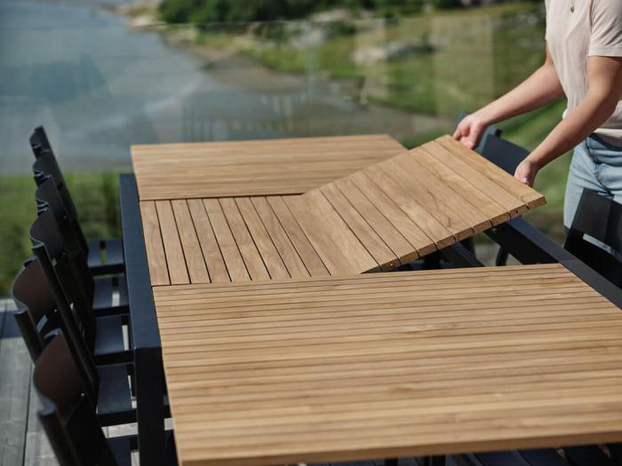 Bild 9, Naos 220-320X100 cm Svart - Brafab - Bonus Möbler
