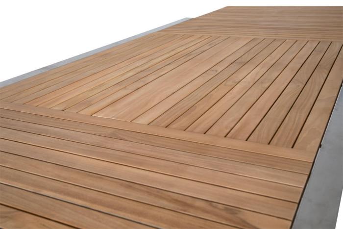 Bild 4, Naos 220-320X100 cm Rostfritt stål - Brafab - Bonus Möbler