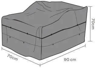 F&aring;t&ouml;lj Andas 70X90, H70 cm - Brafab - Bonus M&ouml;bler