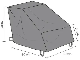 F&aring;t&ouml;lj Blixt Andas, 80X80, H50/75 cm - Brafab - Bonus M&ouml;bler