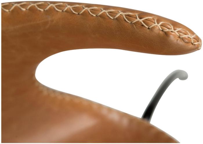 Bild 6, Dolphin Läder / Svart Light Brown - Dan-Form - Bonus Möbler