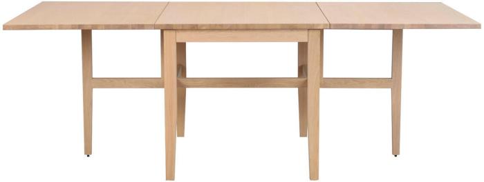 Bild 3, Brockton 80/150/220 cm Vitpigmenterad ek - Utgått - Bonus Möbler