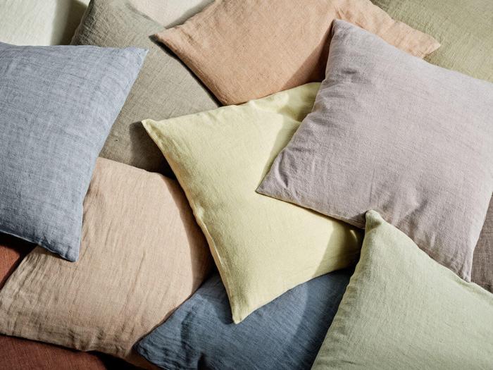 Bild 2, Linen 50X50 cm Misty Lavender - Cozy living - Bonus Möbler