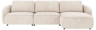 Norris Tyg Anna Ljusbeige - Rowico Home - Bonus M&ouml;bler