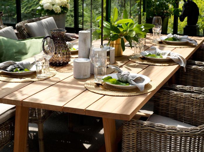 Bild 7, Laurion 230X100 cm Teak - Brafab - Bonus Möbler