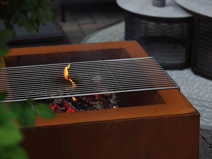 Bild 3, Kummin 80X80 cm Corten - Brafab - Bonus Möbler