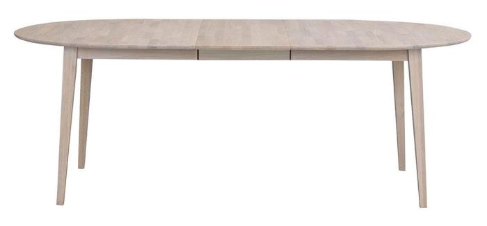 Bild 4, Filippa Oval 170-210X105 cm Vitpigmenterad ek - Rowico Home - Bonus Möbler