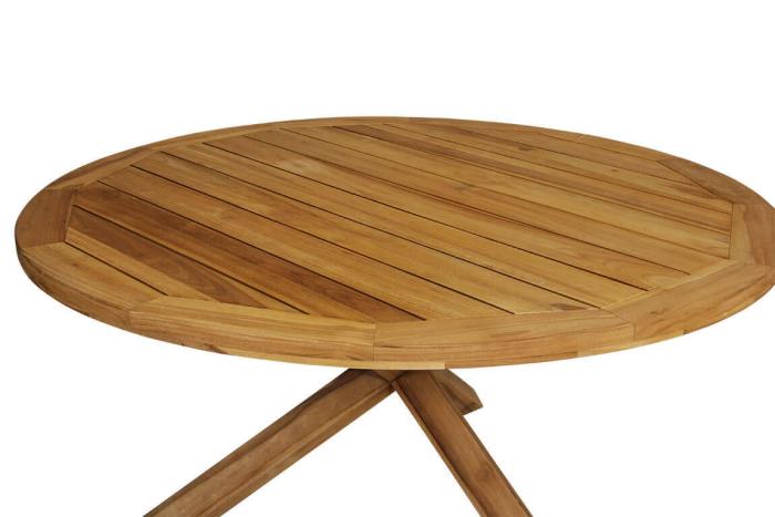 Bild 2, Eios Ø150 cm Teak - Brafab - Bonus Möbler