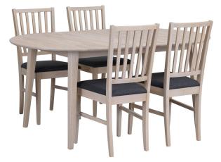 Filippa Oval Vitpigmenterad ek - Rowico Home - Bonus M&ouml;bler