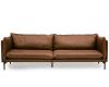Läder Vintage Cognac