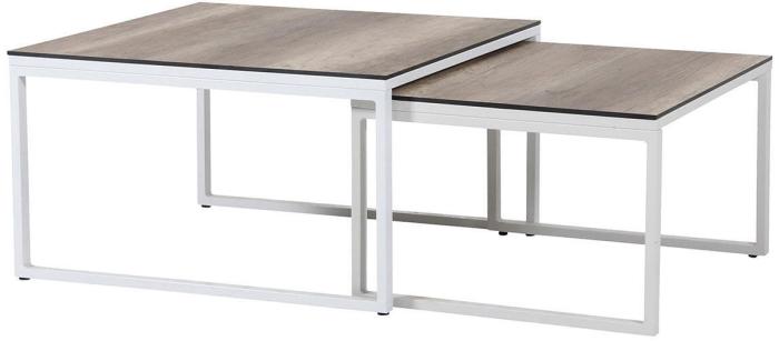 Bild 4, Talance Stort Vit / Grå betonglook - Brafab - Bonus Möbler