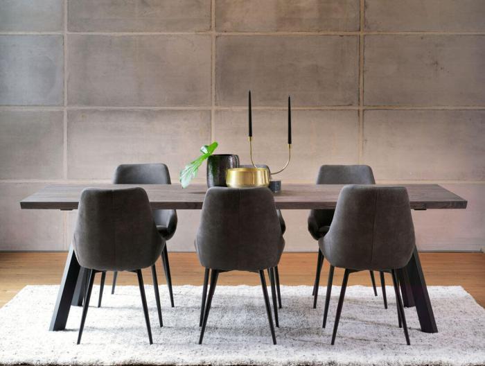 Bild 7, Fred 170X95 cm Mörkbrun / Svart - Rowico Home - Bonus Möbler