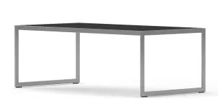 Square 2000 122X62 cm Silvergr&aring; Black Oak - Englesson - Bonus M&ouml;bler
