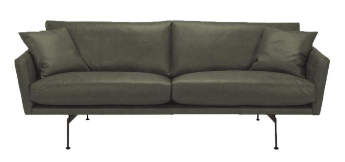 Bild 4, Idun Läder 2,5-sits 192 cm - Bröderna Anderssons - Bonus Möbler