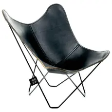 Pampa Mariposa Miniatyr Black - Cuero Design - Bonus M&ouml;bler