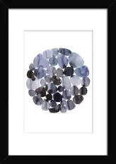 Circle Rocks 21X30 Svart - Hoei - Bonus M&ouml;bler