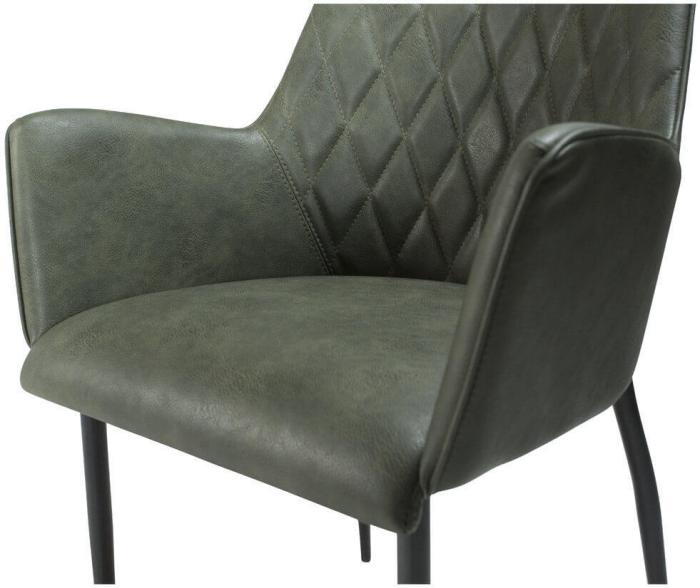 Bild 3, Rombo Konstläder Vintage Green - Dan-Form - Bonus Möbler