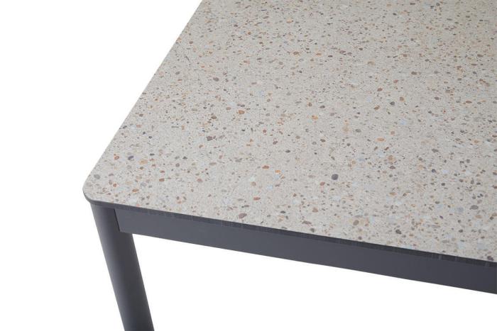 Bild 2, Nox 158X90 cm Terrazzo Antracit - Brafab - Bonus Möbler