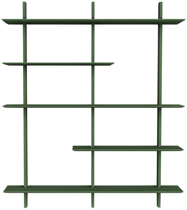 Bild 4, Bridge hyllplan 99 cm Mossgrön, 2-pack - Utgått - Bonus Möbler