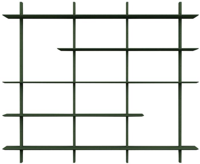 Bild 5, Bridge hyllplan 99 cm Mossgrön, 2-pack - Utgått - Bonus Möbler