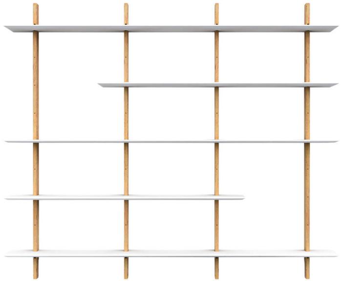 Bild 14, Bridge hyllplan 99 cm Vit, 2-pack - Utgått - Bonus Möbler