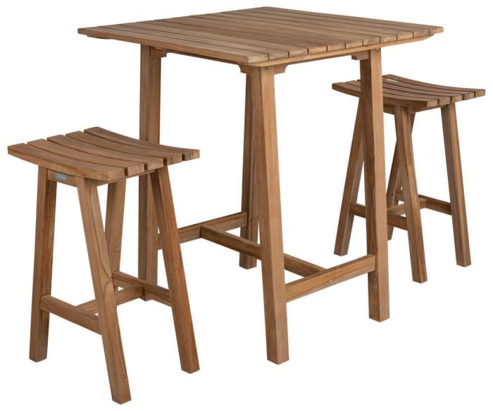 Bild 2, Keros 80X80 cm Teak - Brafab - Bonus Möbler