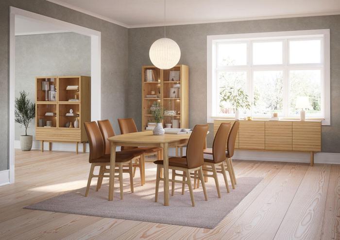 Bild 3, Persienn 3-dörrar Oljad ek - Casø Furniture - Bonus Möbler