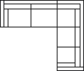 2,5-sits + h&ouml;rn + 2-sits - Slasken - Bonus M&ouml;bler