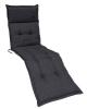 Svart melange polyester